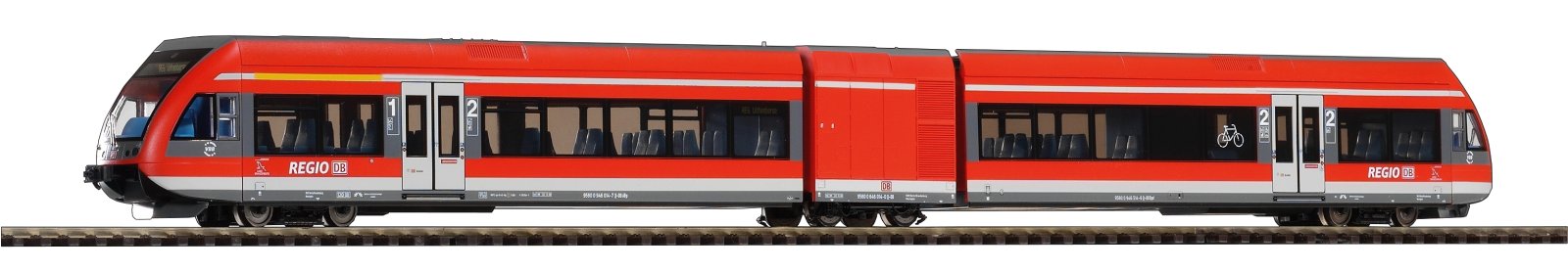 D-Triebwg.en GTW BR 646 DB AG VI