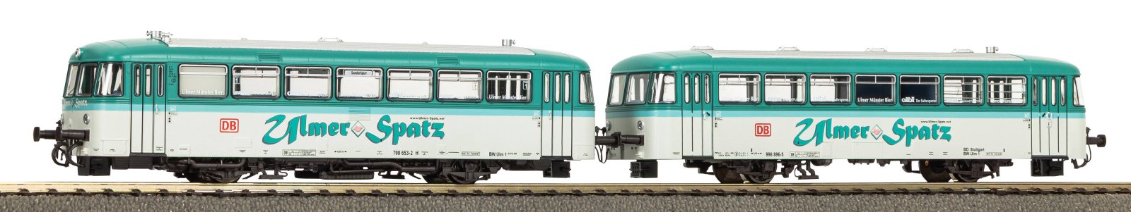 ~D-Triebwg./Sound BR 798 + Steuerwg. Ulmer Spatz DB AG V + PluX22 Dec.