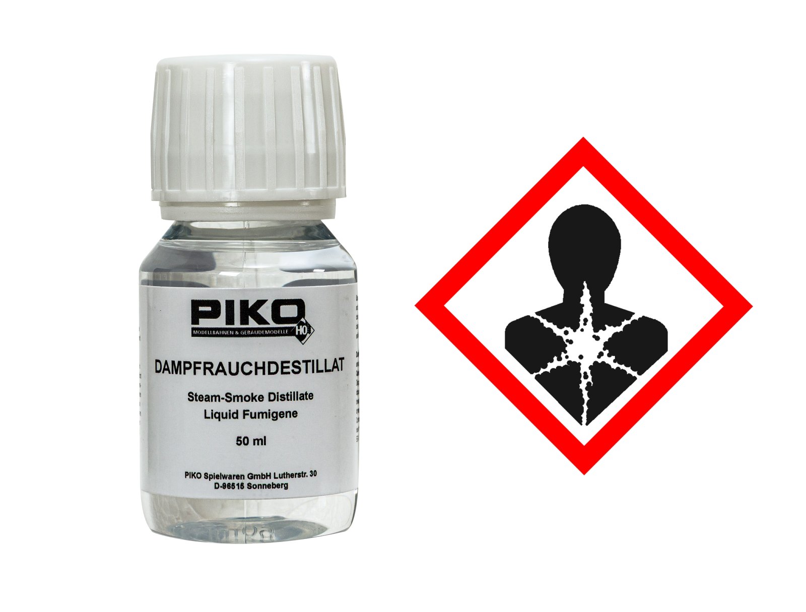 Dampfdestilat 50ml & Einfüllgerät
