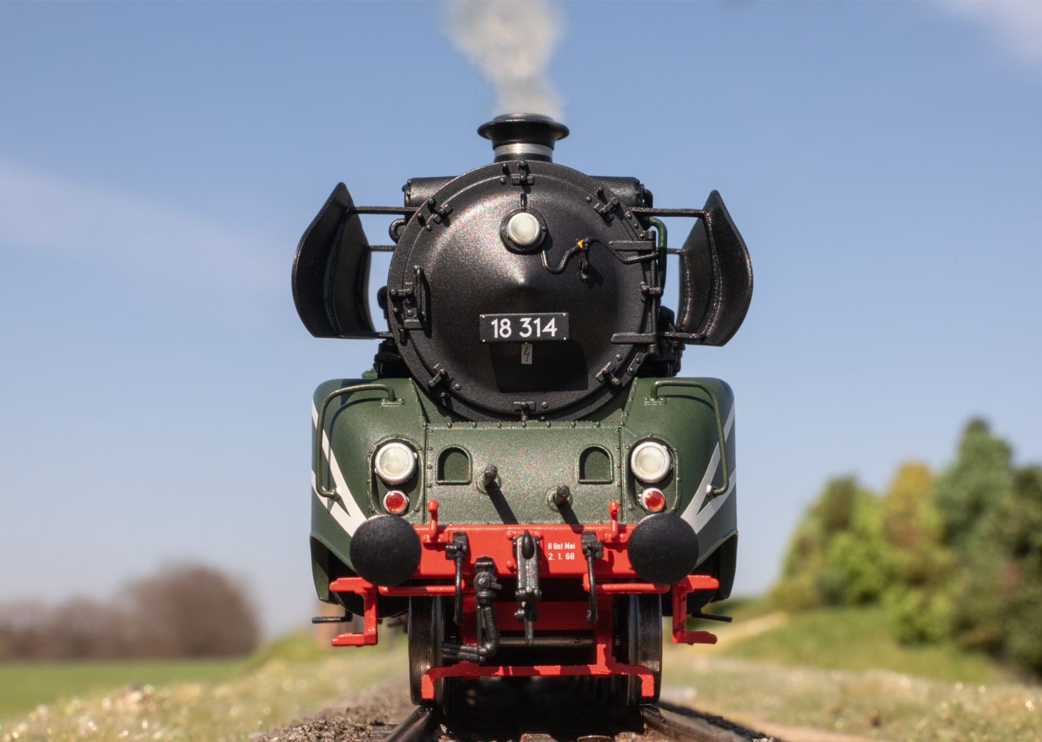Dampflok 18 314 Öl DDR