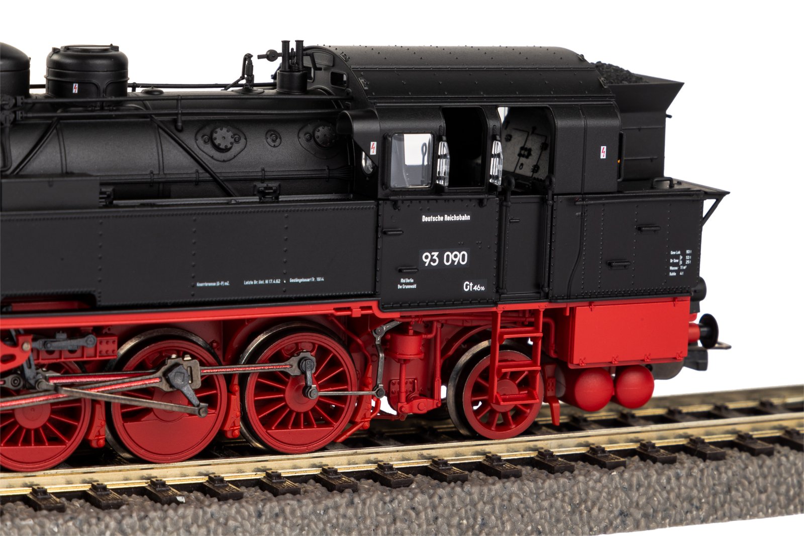 Dampflok BR 93 DR III + DSS PluX22