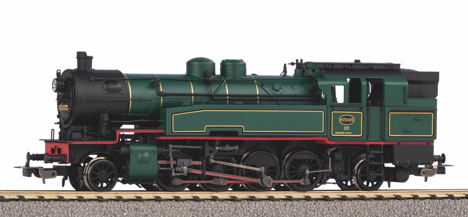 ~Dampflok Rh 97 SNCB III + PluX22 Dec.