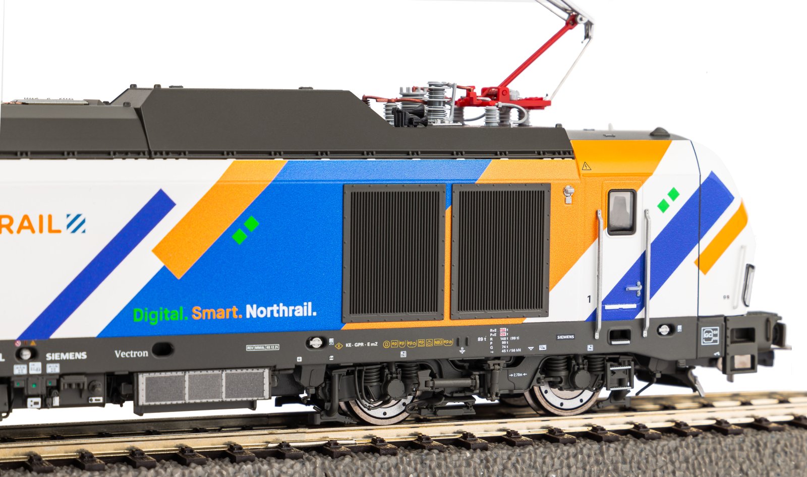Diesel-/E-Lok BR 248 Northrail VI + DSS PluX22