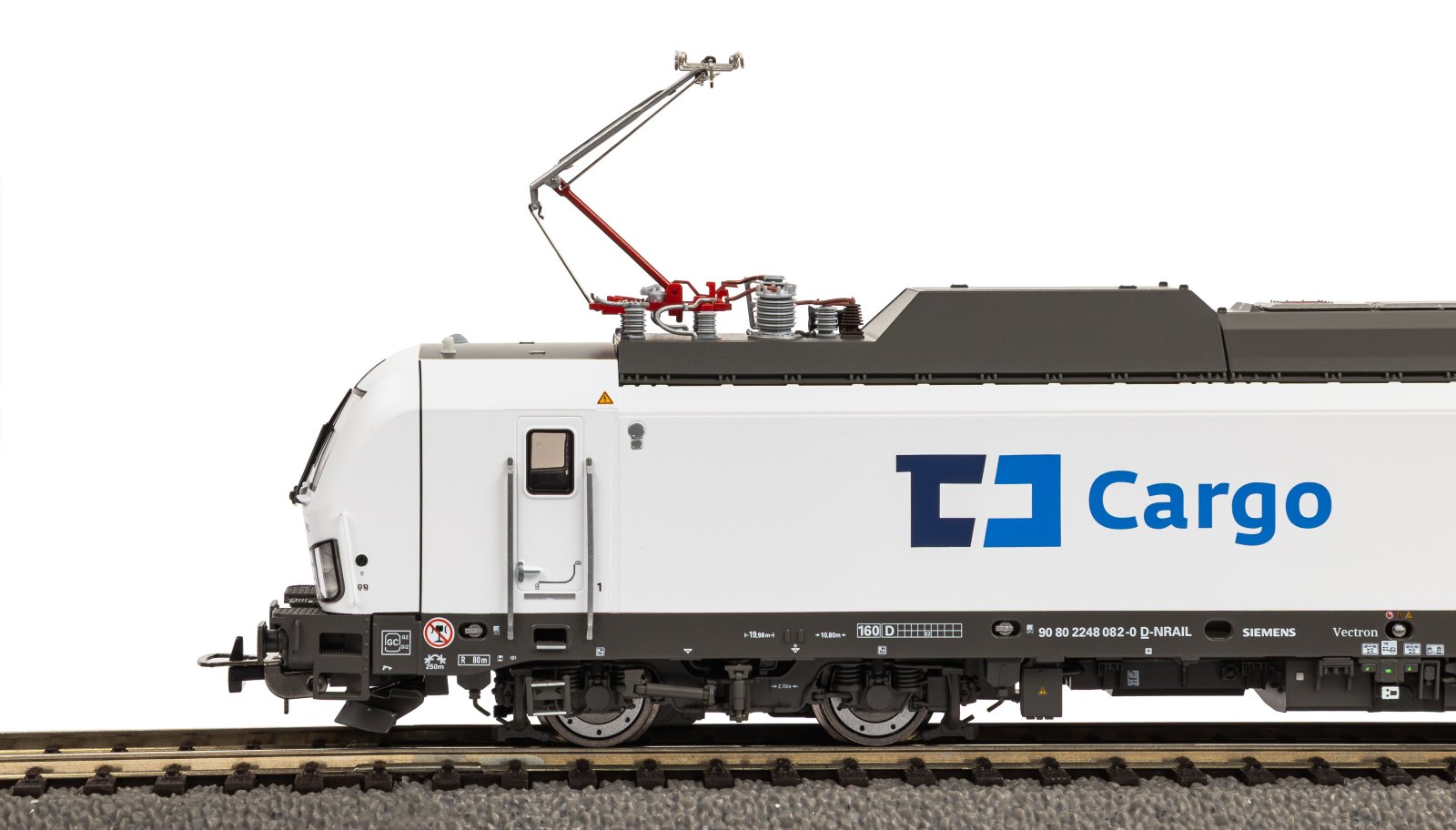 Diesel-/E-Lok/Sound BR 248 CD Cargo VI + PluX22 Dec.