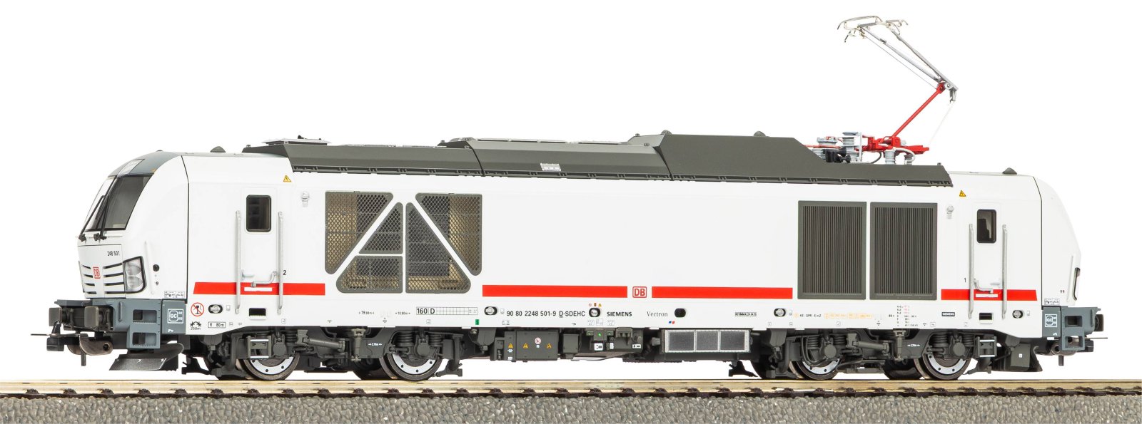 Diesel-/E-Lok/Sound BR 248 IC Farben DB AG VI + PluX22 Dec.