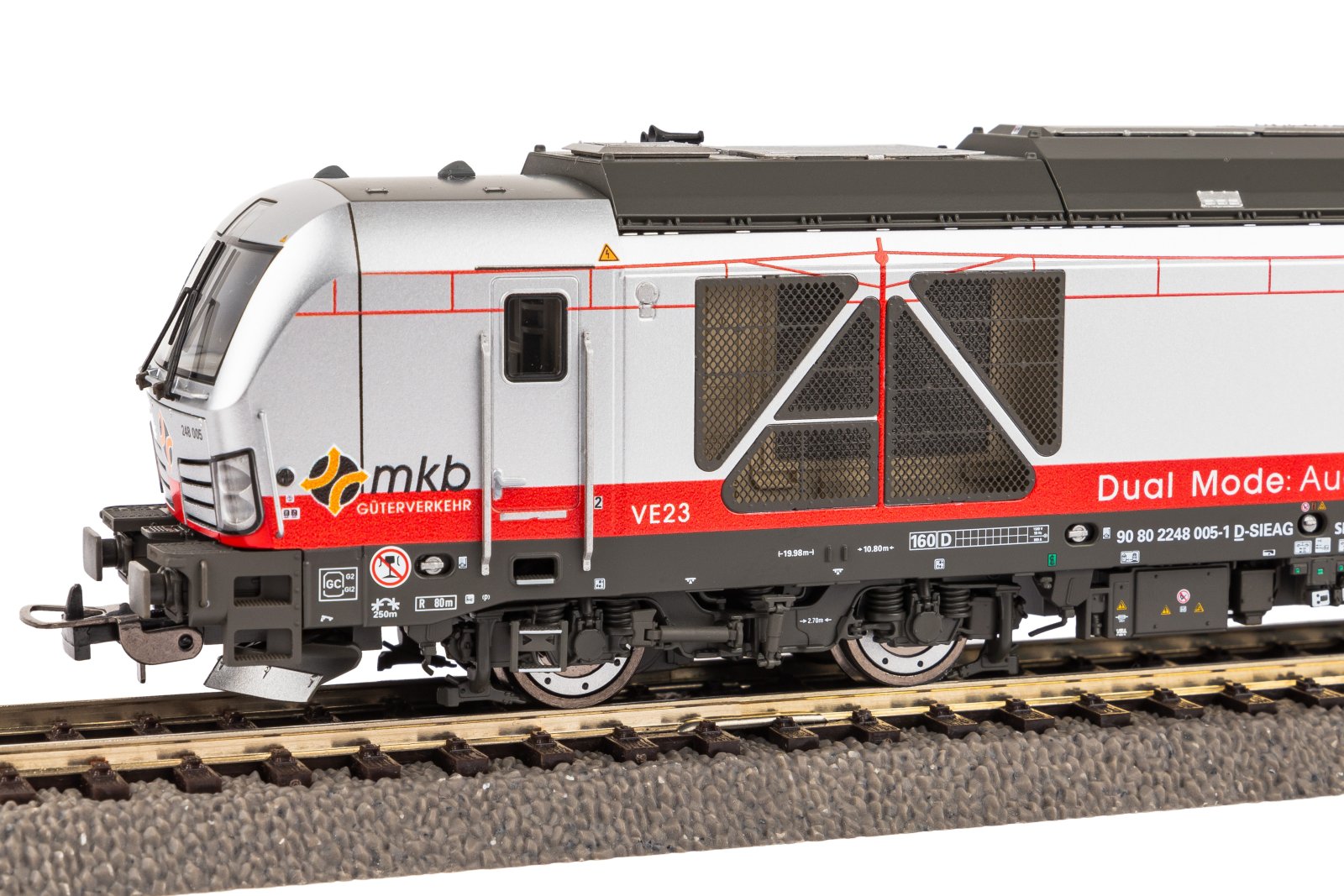 ~Diesel-/E-Lok/Sound BR 248 MKB VI + PluX22 Dec.