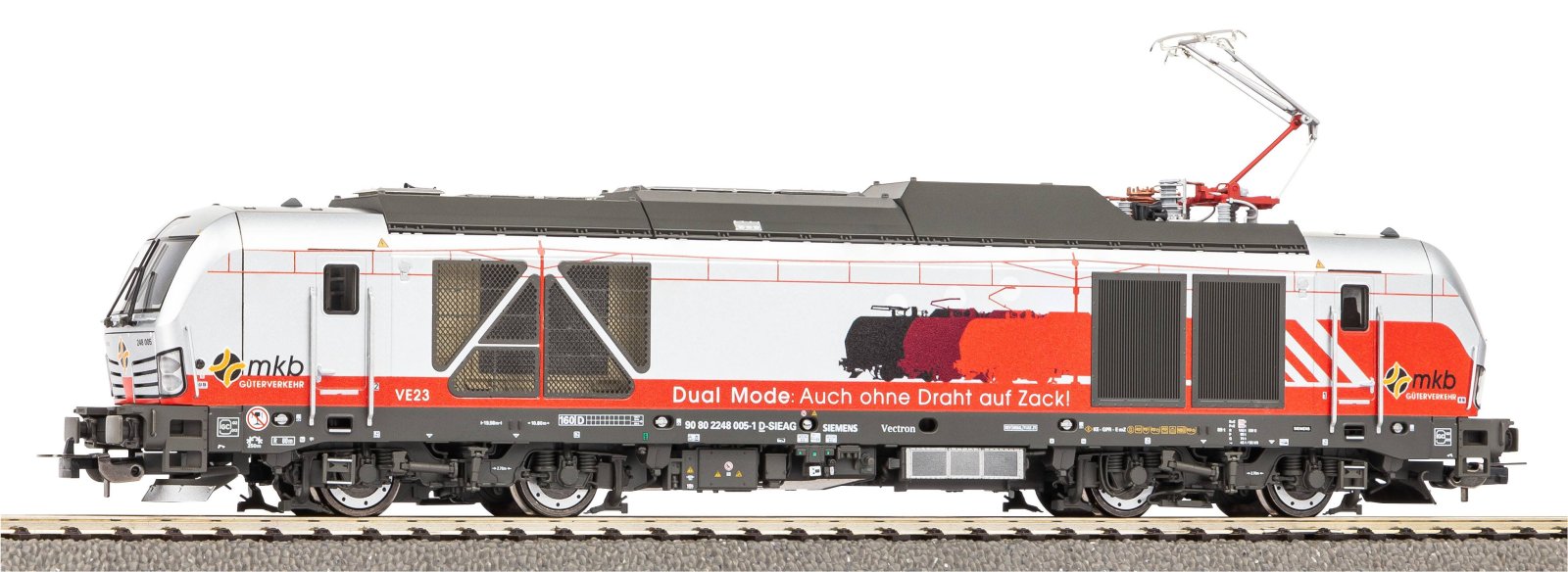 Diesel-/E-Lok/Sound BR 248 MKB VI + PluX22 Dec.