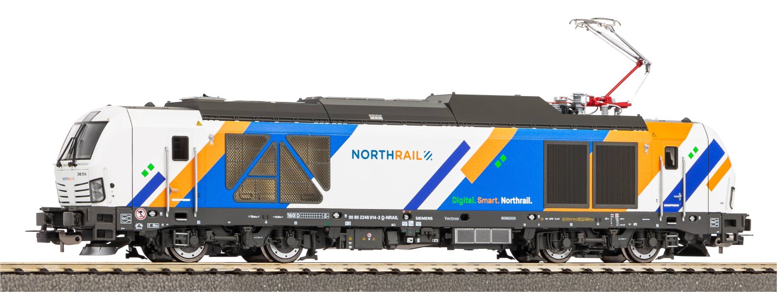 Diesel-/E-Lok/Sound BR 248 Northrail VI + PluX22 Dec.