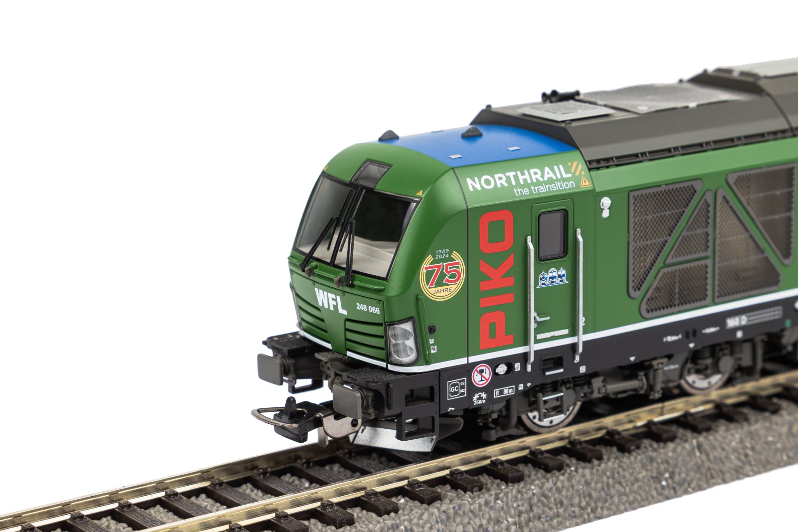 ~Diesel-/E-Lok/Sound BR 248 Northrail/PIKO/WFL VI + PluX22 Dec.