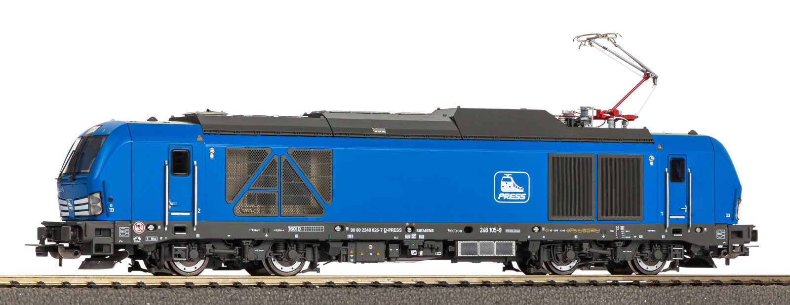 ~Diesel-/E-Lok/Sound BR 248 Press VI + PluX22 Dec.