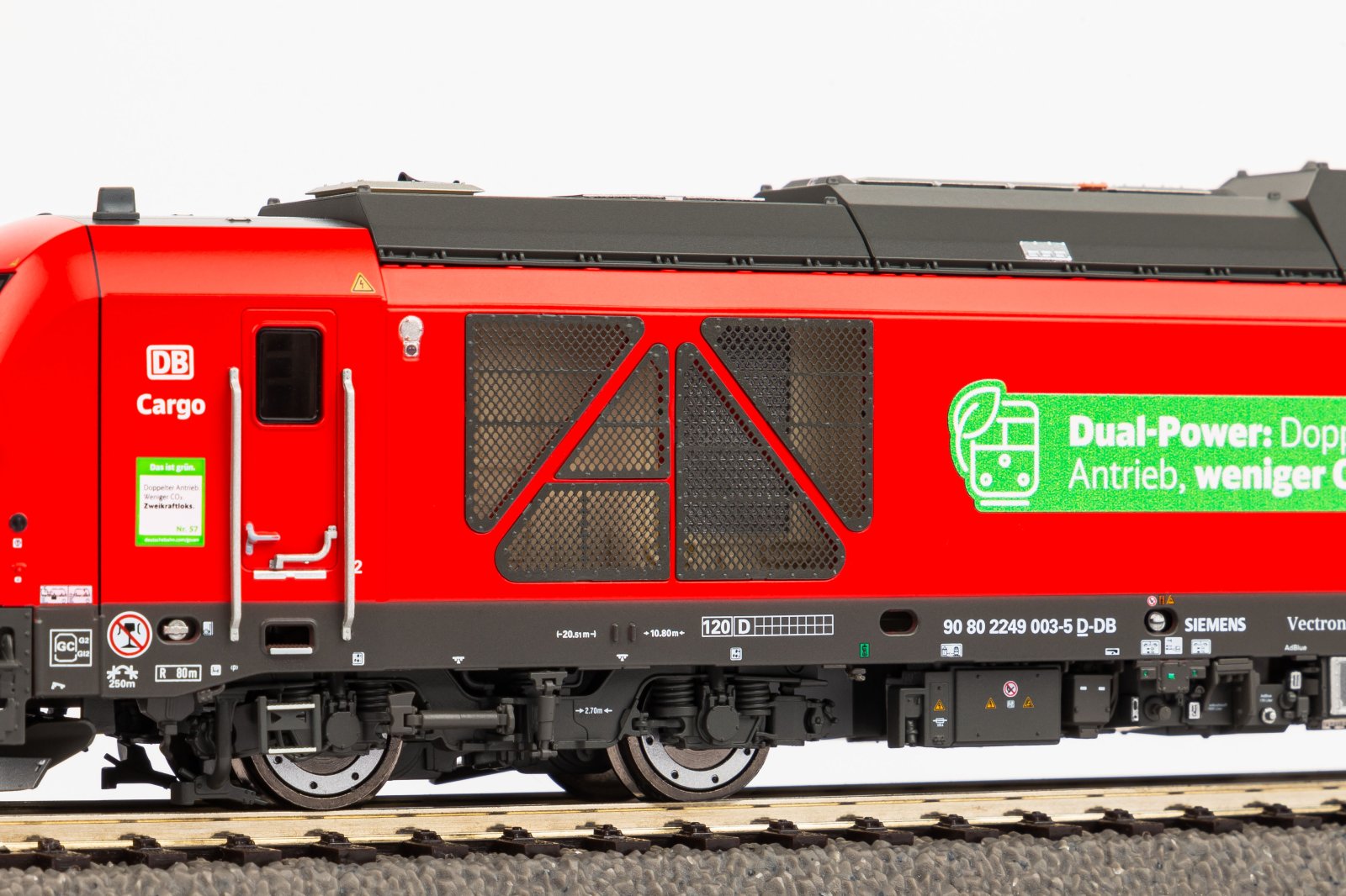 ~Diesel-/E-Lok/Sound BR 249 DB AG VI + PluX22 Dec.
