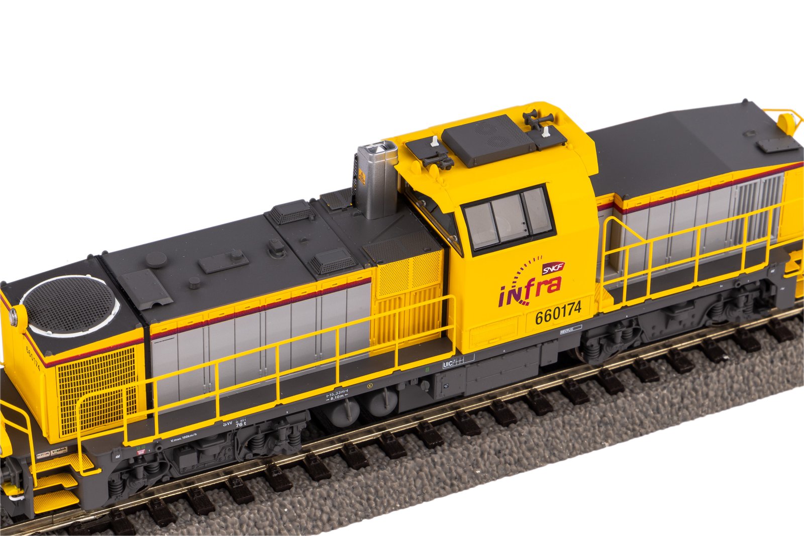 Diesellok BB 60000 Infra SNCF VI + DSS PluX22