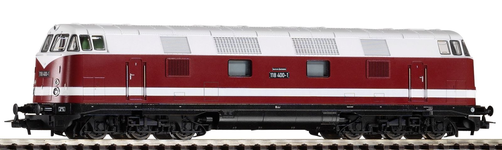 ~Diesellok BR 118.4 DR IV 6-achsig + lastg.Dec.