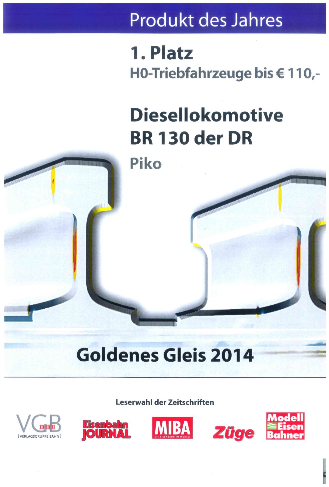 ~Diesellok BR 130 001-012 DR IV + lastg.Dec.