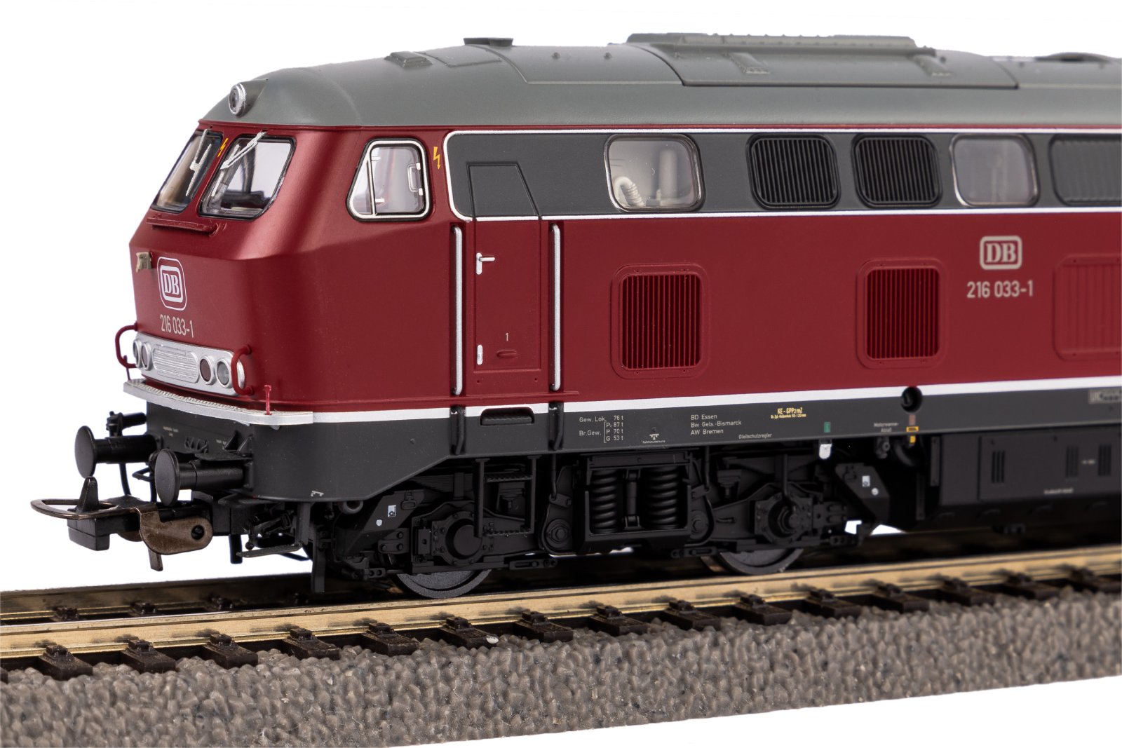 Diesellok BR 216 DB IV + DSS PluX22