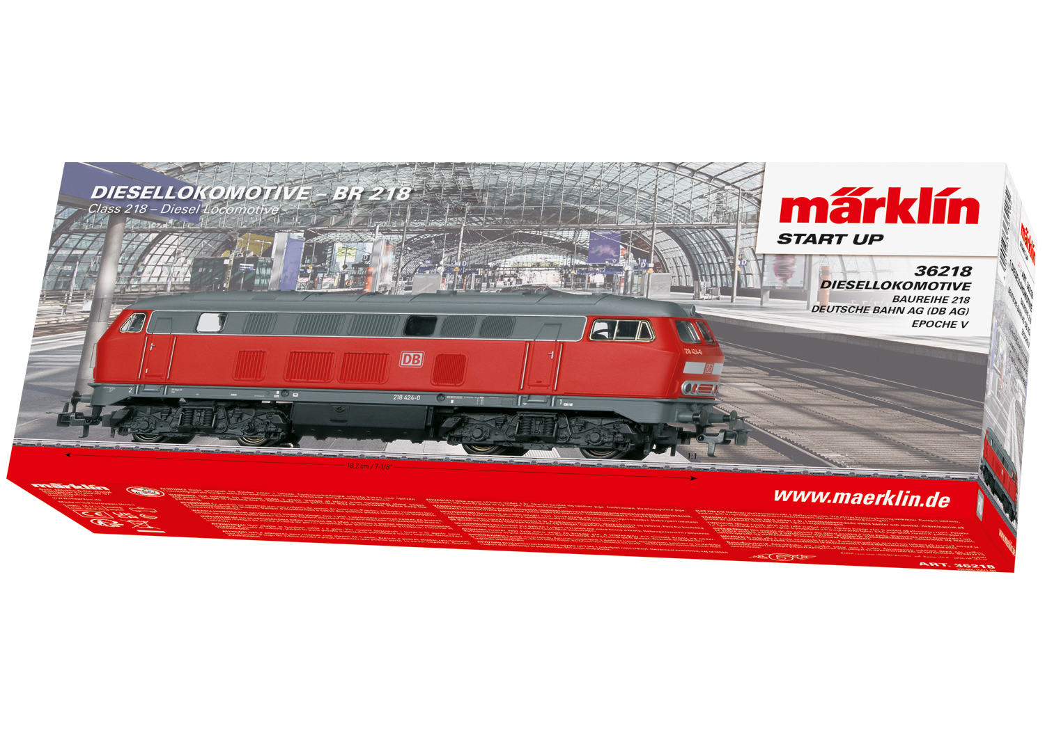 Diesellok BR 218 DB AG