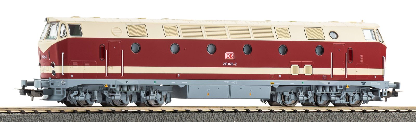 Diesellok BR 219 Licht oben DB AG V + DSS 8pol.