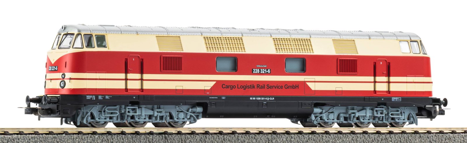 Diesellok BR 228 Cargo Logistic Rail VI + DSS 8pol.