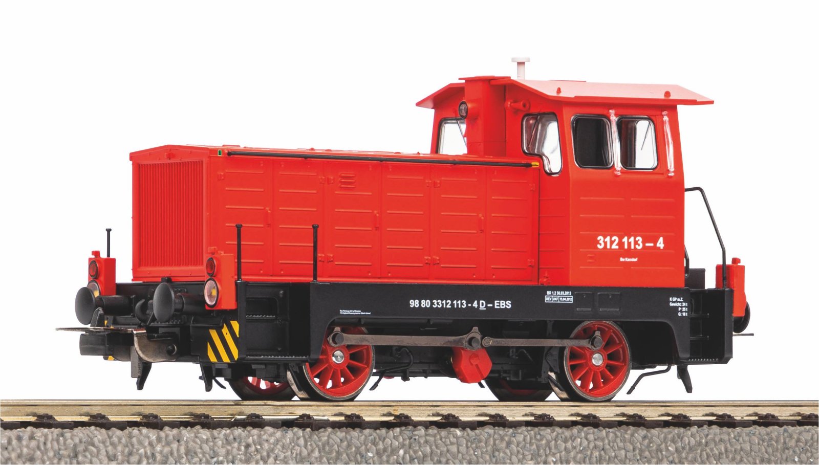 Diesellok BR 312 EBS VI + DSS PluX22