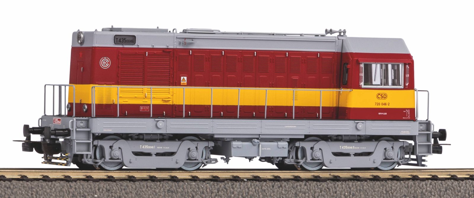 Diesellok BR 720 CD V + DSS PluX22
