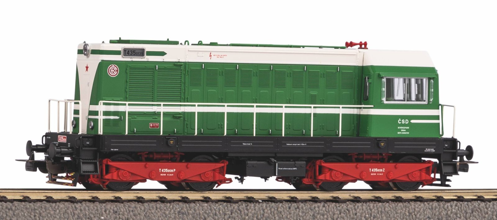 Diesellok BR T.435 CSD IV + DSS PluX22.