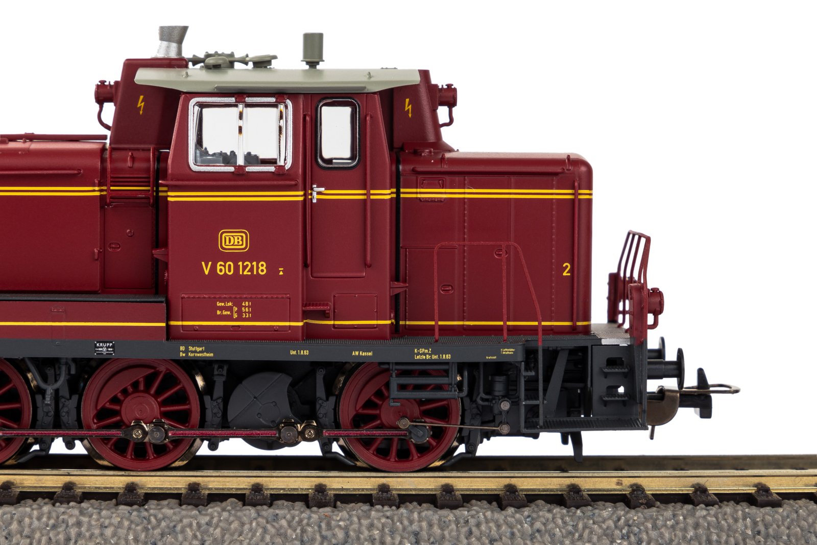 ~Diesellok BR V 60 DB III + PluX22 Dec.