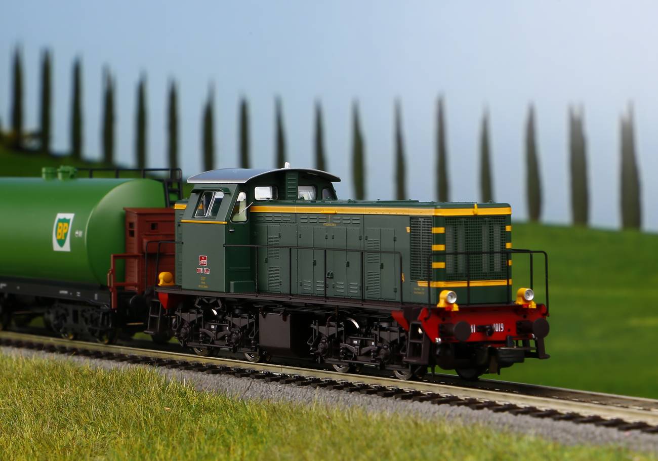 Diesellok D.141 1019 FS IV + DSS PluX22