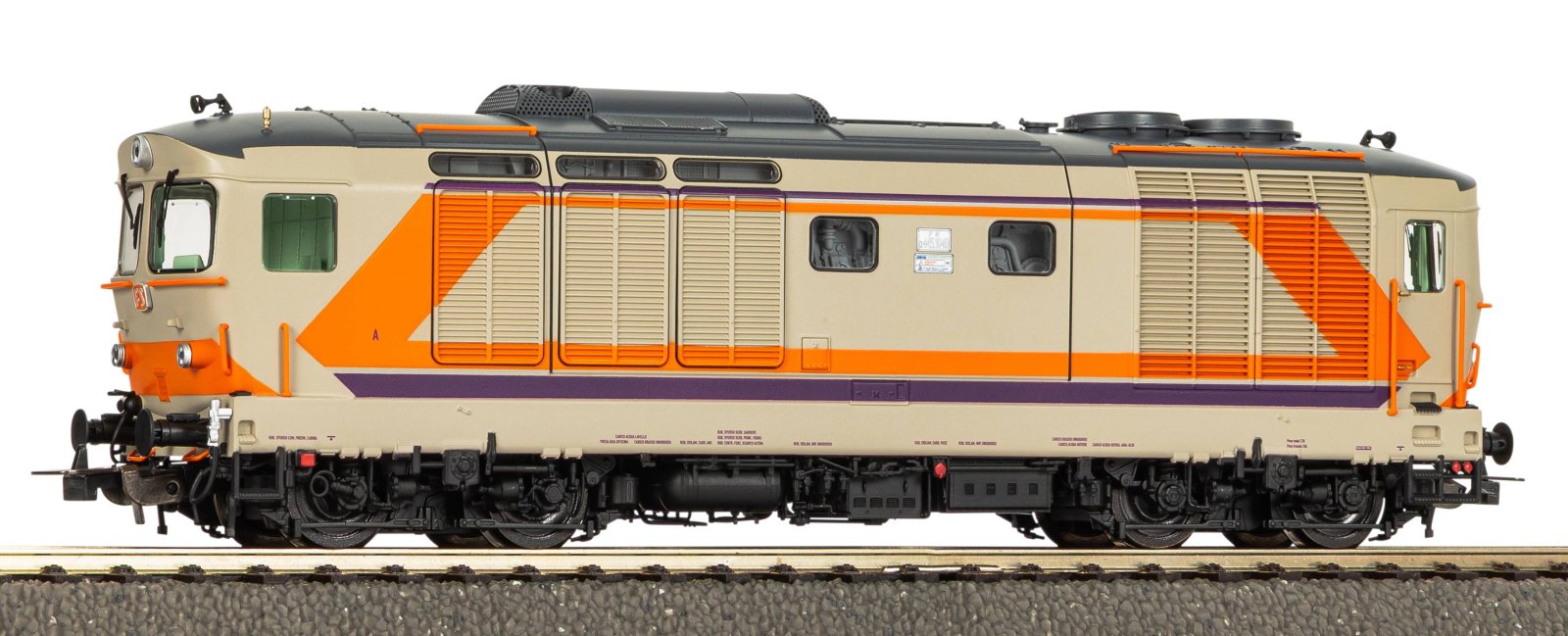 Diesellok D.445 zweite Serie Navetta FS IV + DSS PluX22
