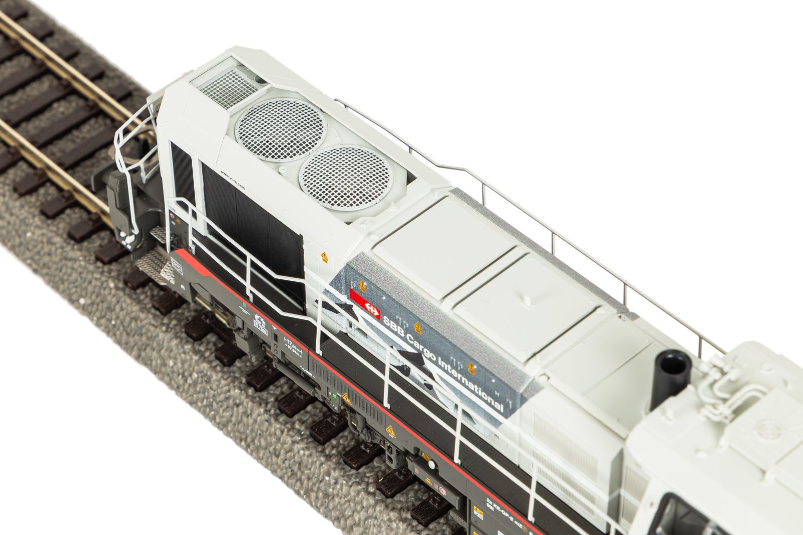 Diesellok DE18 SBB Cargo International VI + DSS PluX22