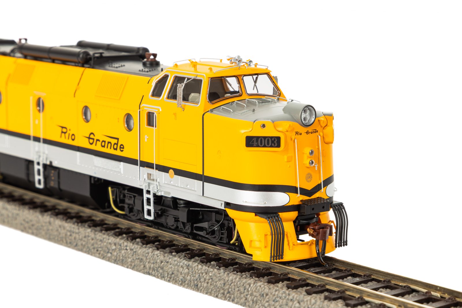 Diesellok D&RGW 4003 modifiziert + DSS PluX22