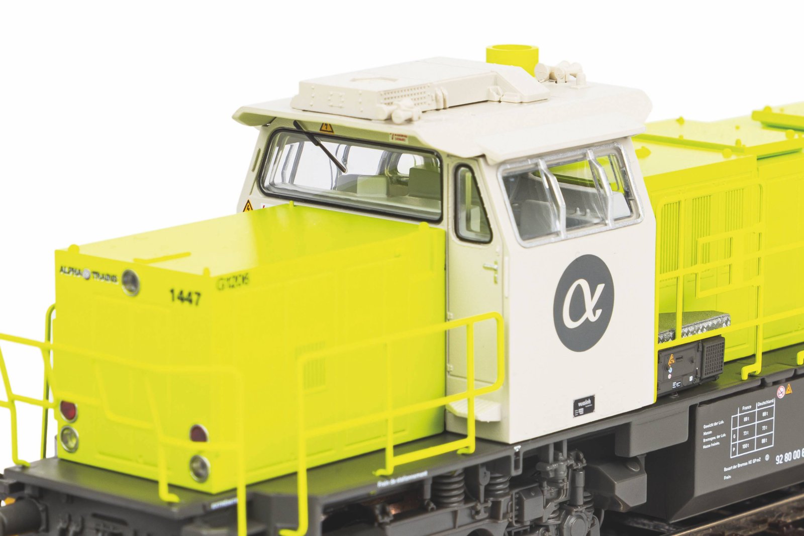 ~Diesellok G 1206 Alpha Trains  VI + 8pol. Dec.