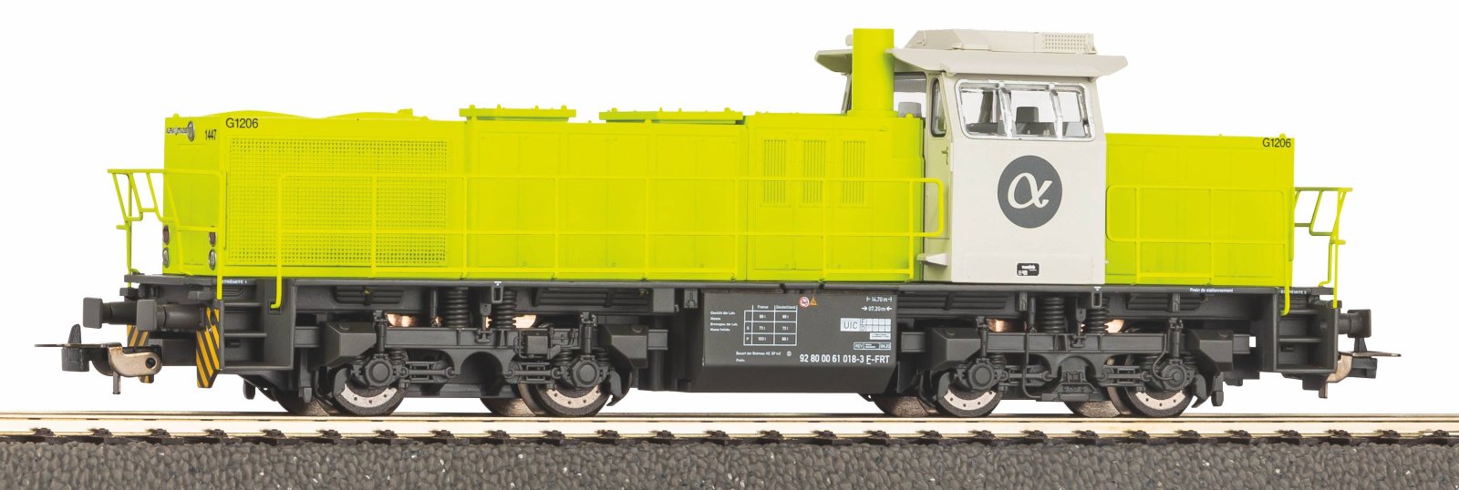 Diesellok G 1206 Alpha Trains  VI + DSS 8pol.