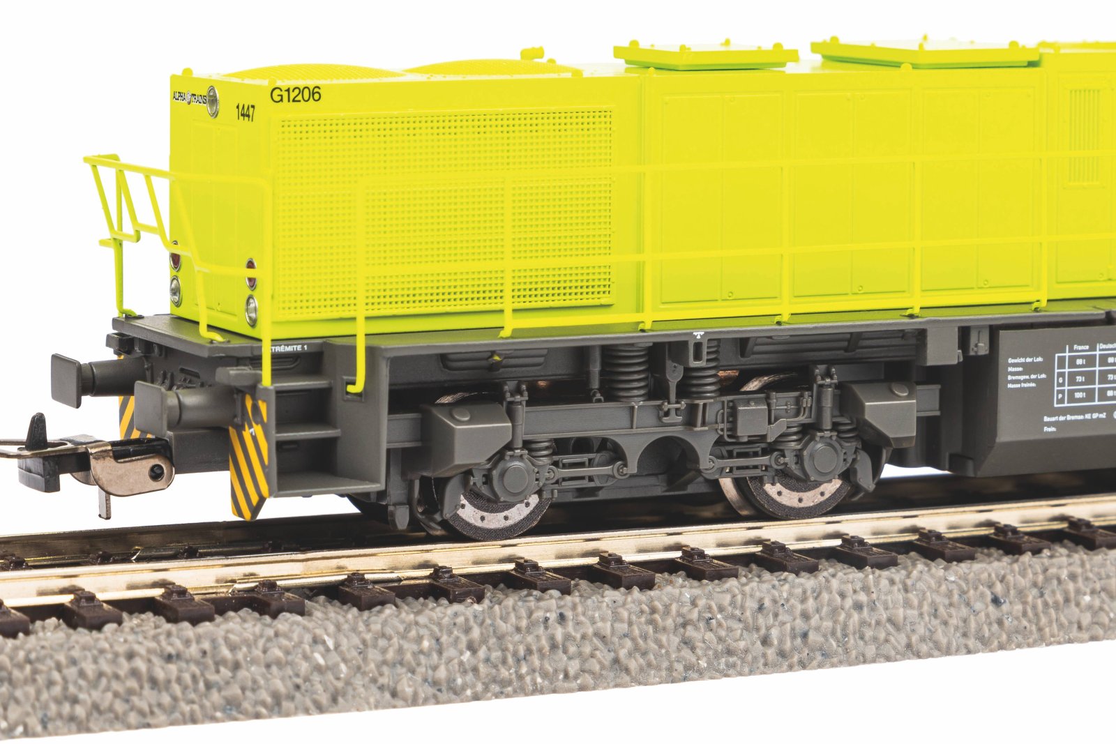 Diesellok G 1206 Alpha Trains  VI + DSS 8pol.