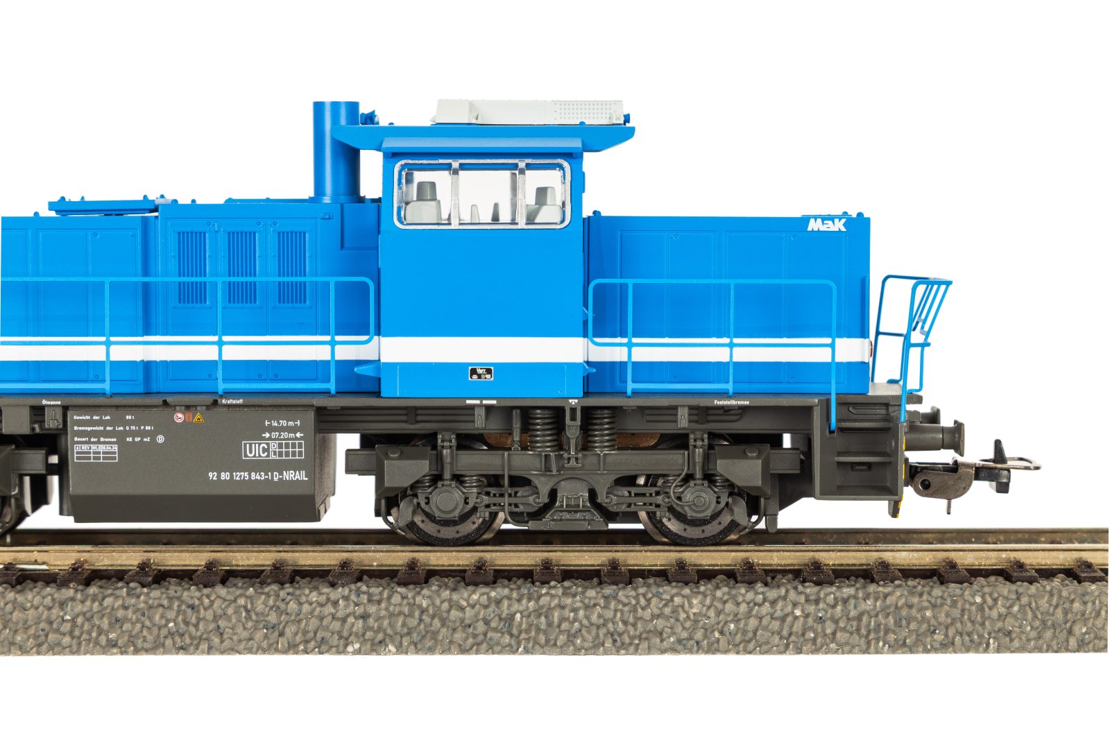 Diesellok G1206 blau/weiß Northrail VI + DSS 8pol.
