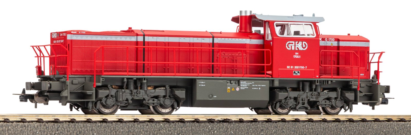 Diesellok G1700 GKB VI + DSS PluX22