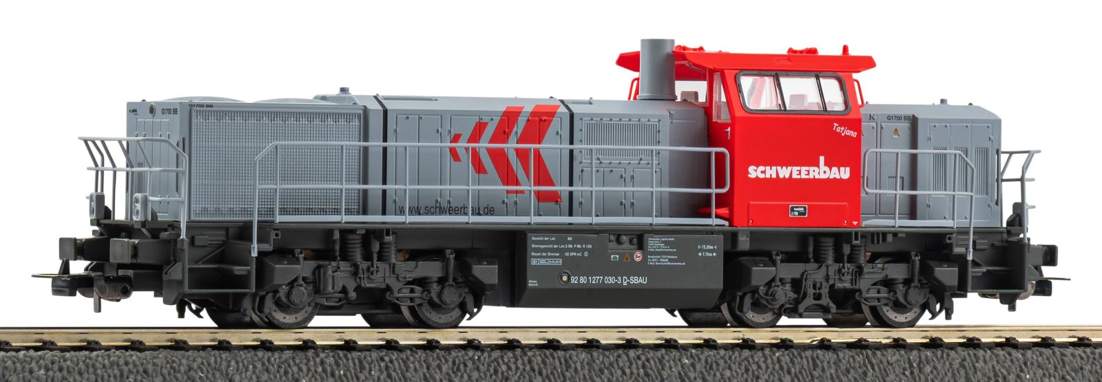 Diesellok G1700 Schweerbau VI + DSS PluX22