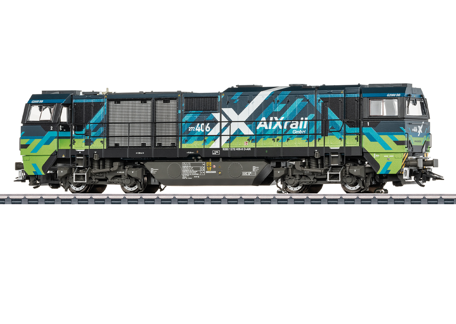 Märklin - Diesel locomotief G2000 AIXrail (Spoor H0) 37213