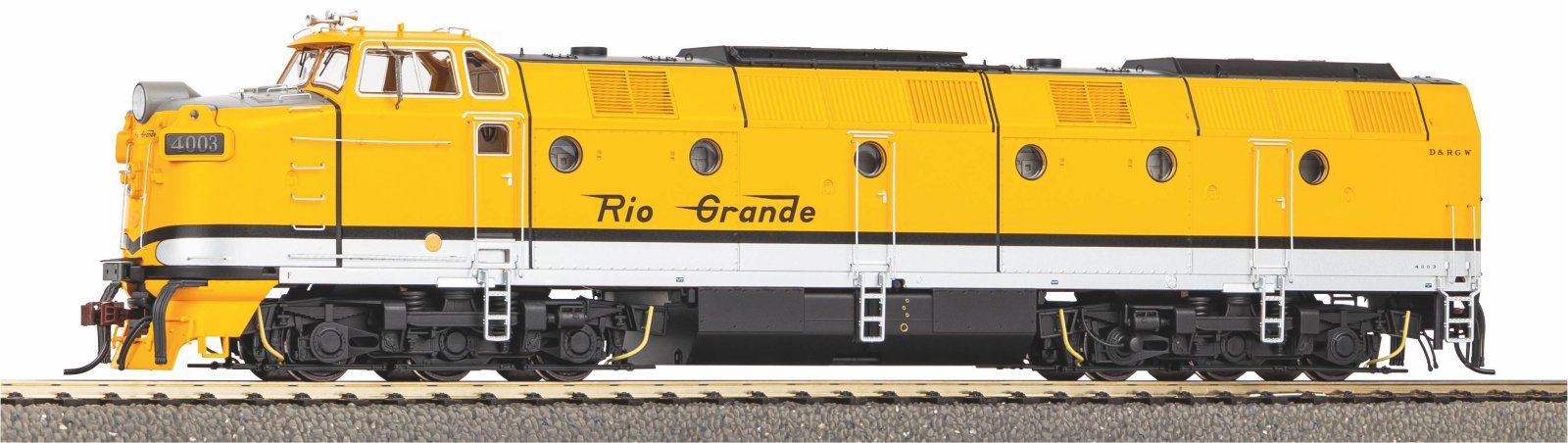 Diesellok ML 4003 D&RGW Ursprungsausführung + DSS PluX22