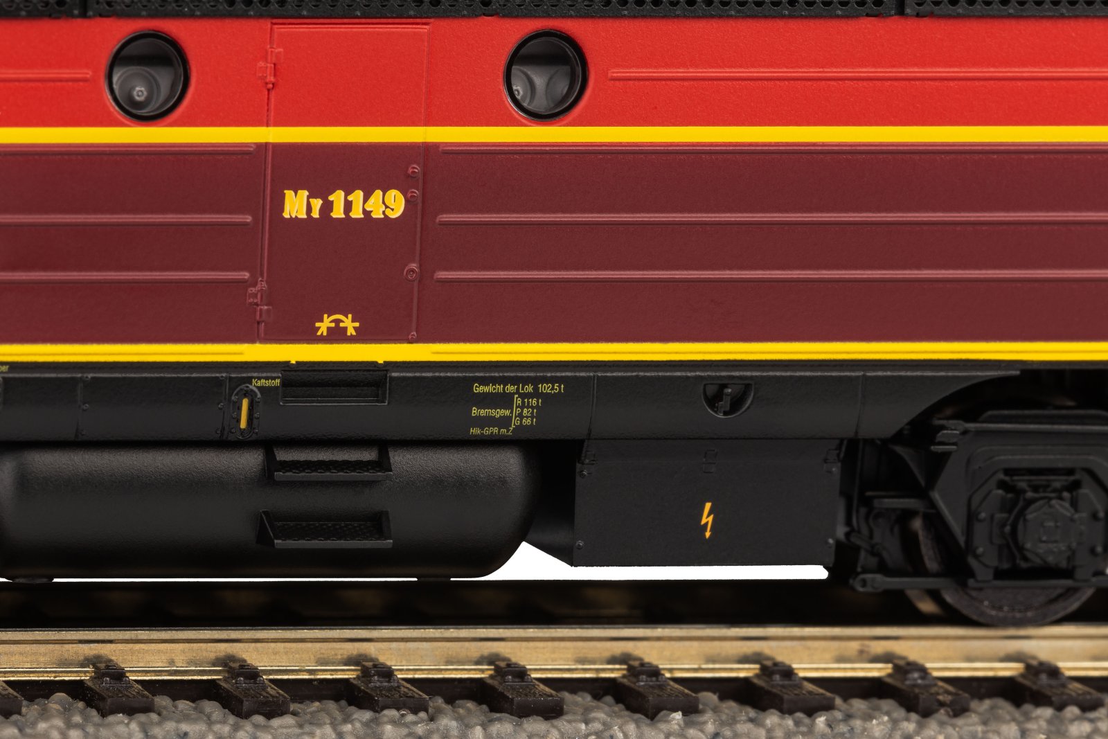 Diesellok NoHAB 1149 Altmark Rail VI + DSS PluX22