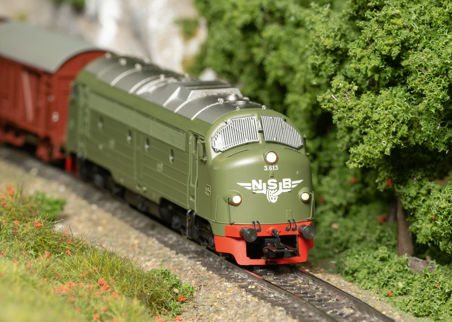 Diesellok NOHAB Di3 NSB