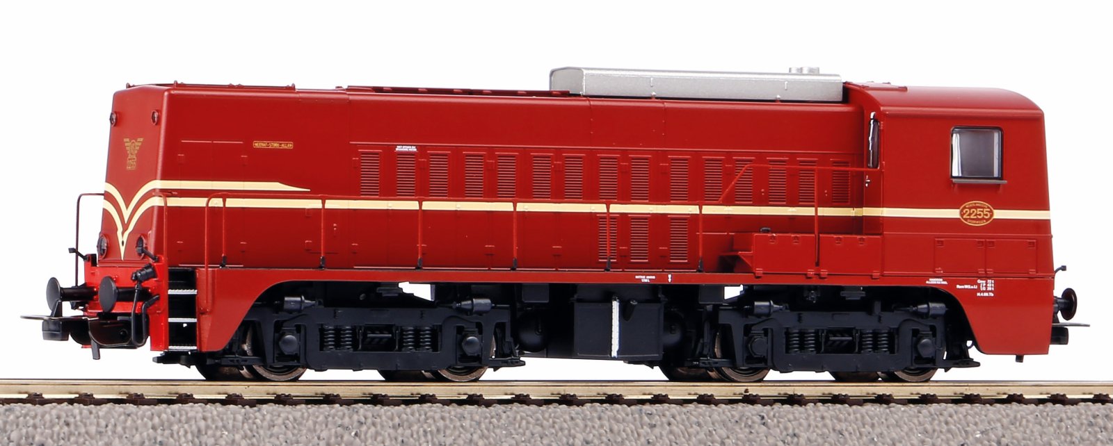 ~Diesellok Rh 2200 NS rotbraun III + PluX22 Dec.