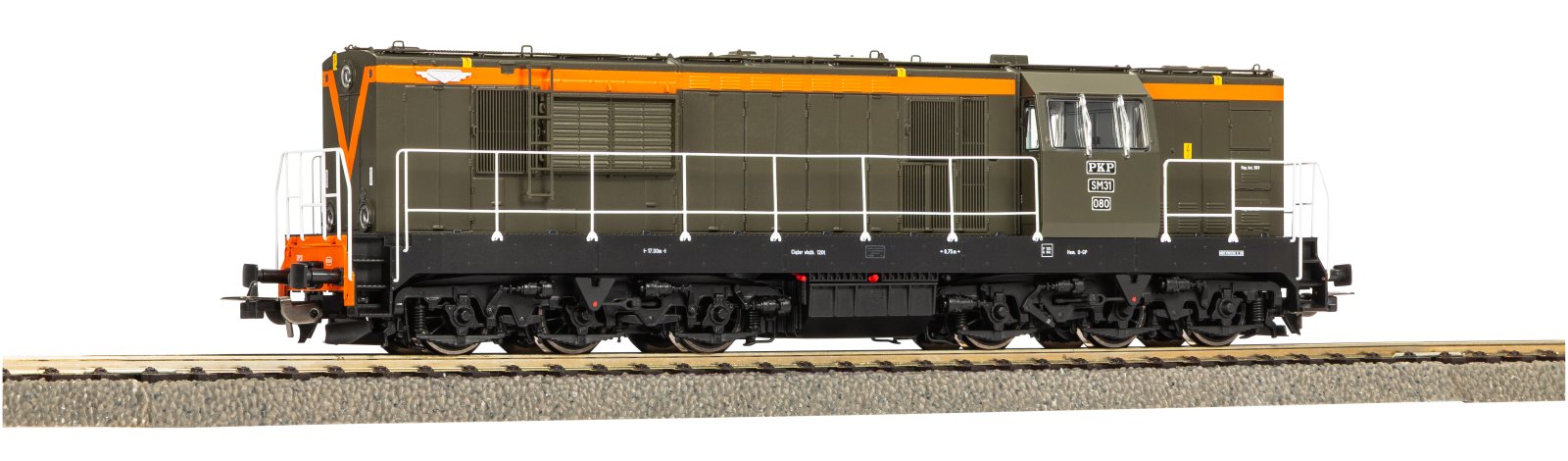 Diesellok SM31 PKP IV + DSS PluX22
