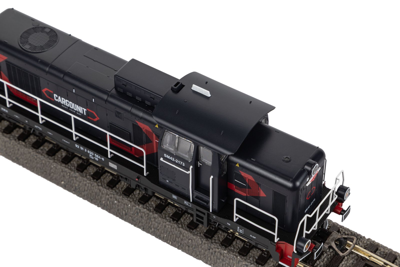 Diesellok SM42 CargoUnit VI + DSS 8pol.