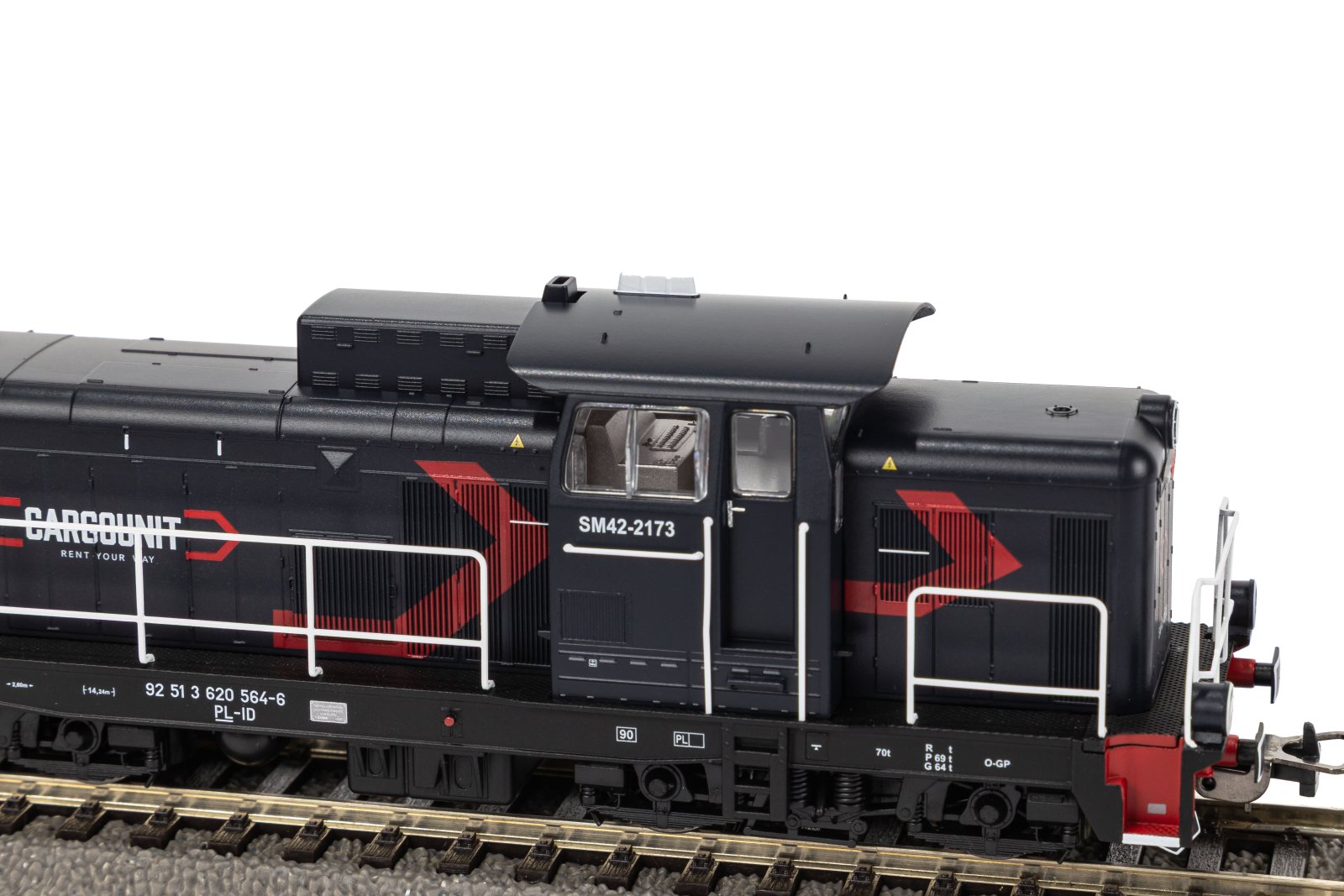 Diesellok SM42 CargoUnit VI + DSS 8pol.