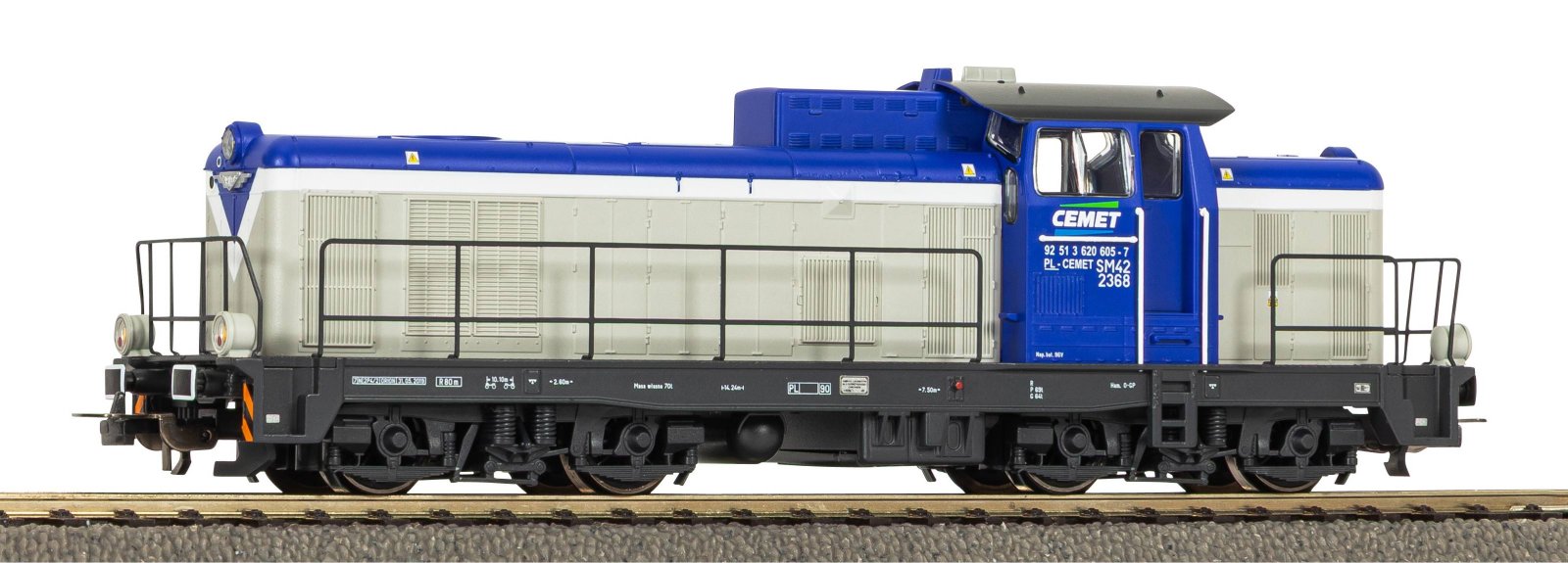 Diesellok SM42 Cemet VI + DSS 8pol.