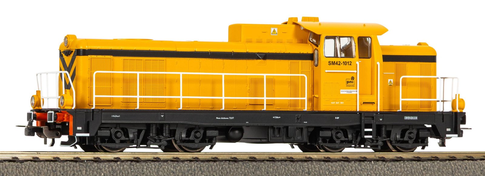 Diesellok SM42 PNI gelb VI + DSS 8pol.