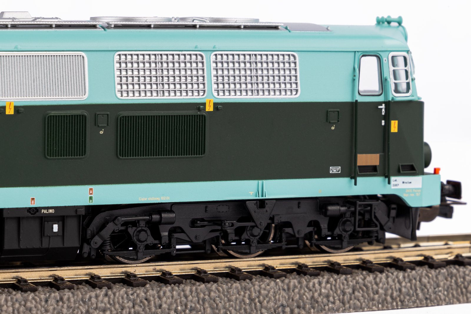 Diesellok SP45 PKP IV + DSS PluX22