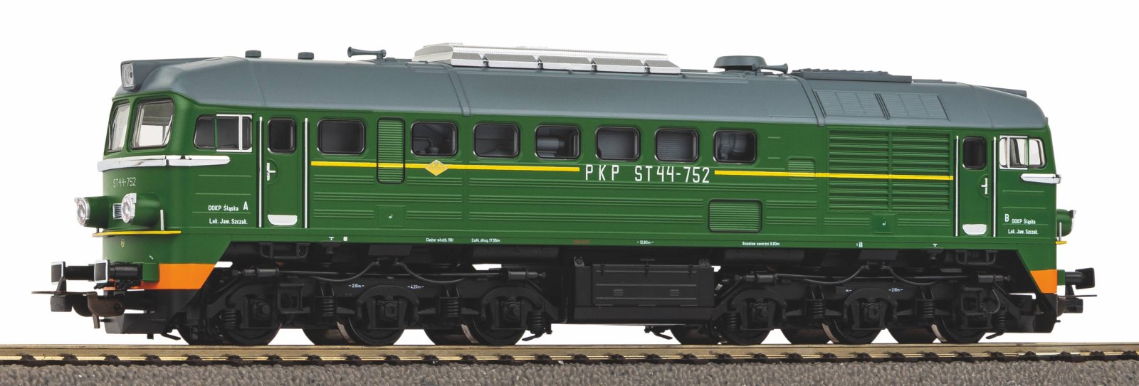 Diesellok ST44 PKP IV + DSS PluX22