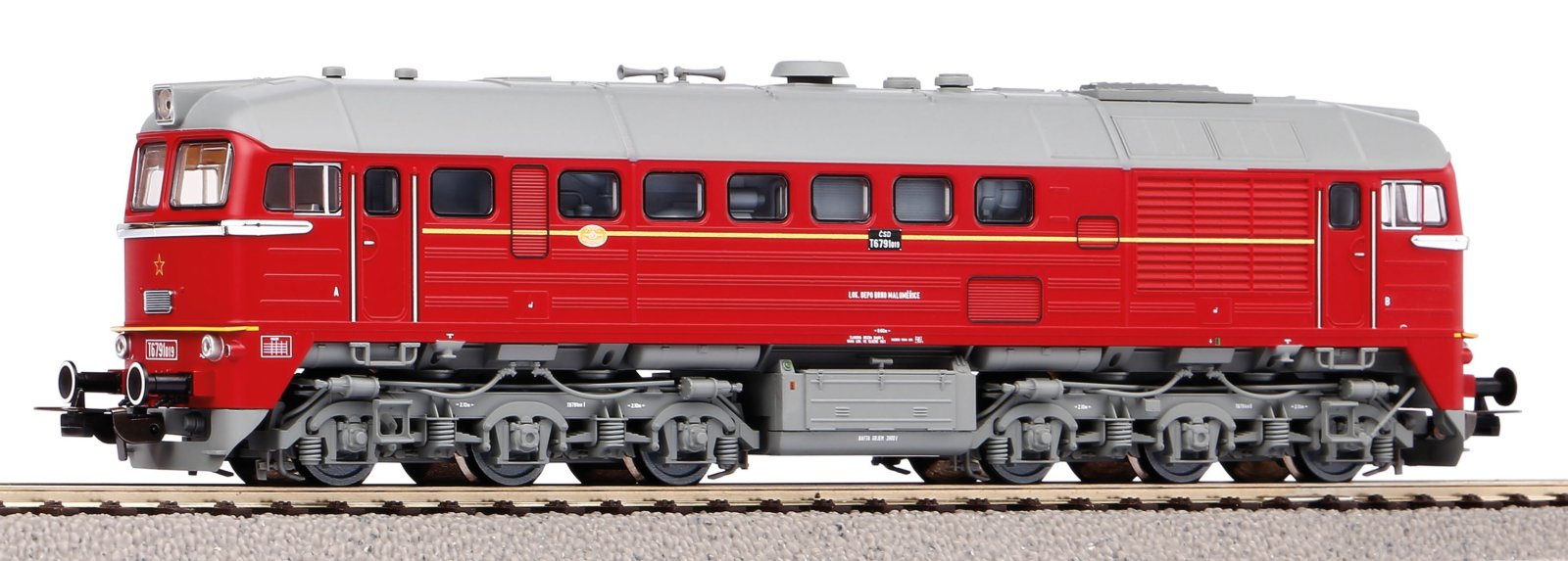 Diesellok T 679 CSD IV + DSS PluX22
