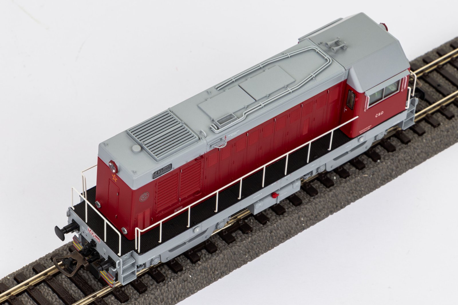 Diesellok T435 Rot ČSD III + DSS PluX22